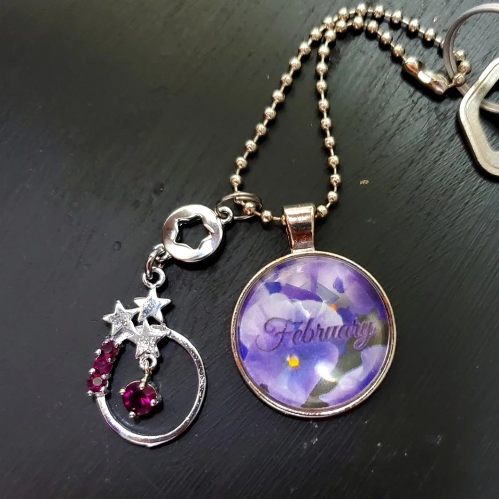 Birthstone Keychain